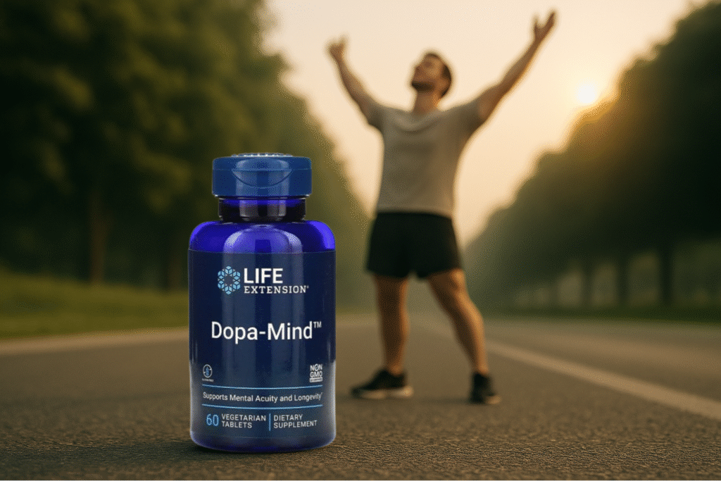Dopa mind nootropic supports mental clarity and brain health scene for dopamine or habit-related context